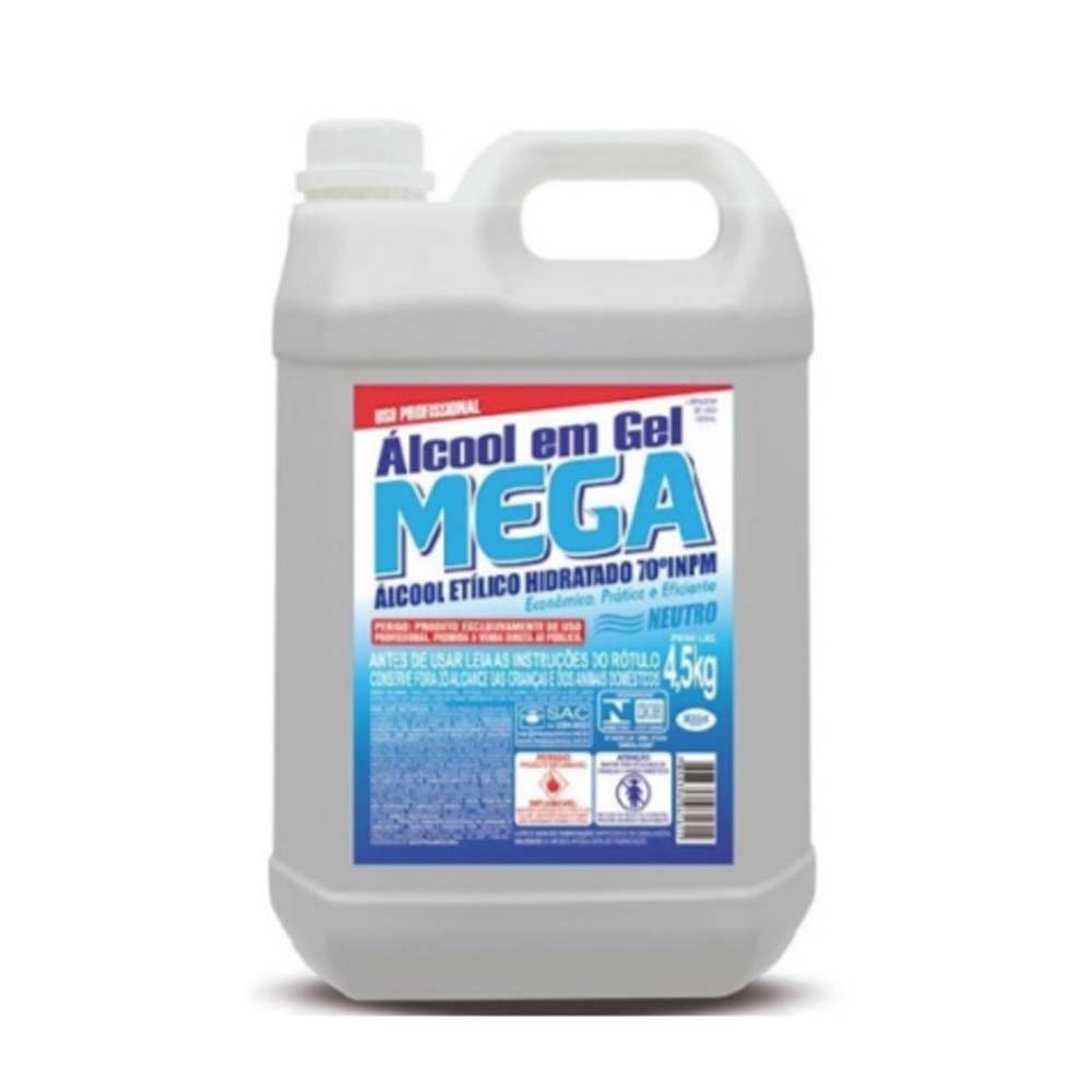 Álcool em Gel 70° 5l – Mega